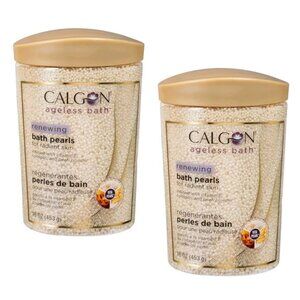 NEW Calgon Ageless Bath Series Renewing Pearls For Radiant Skin, 16-Ounce